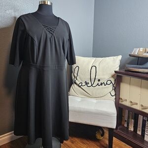 City chic black dress size 18W